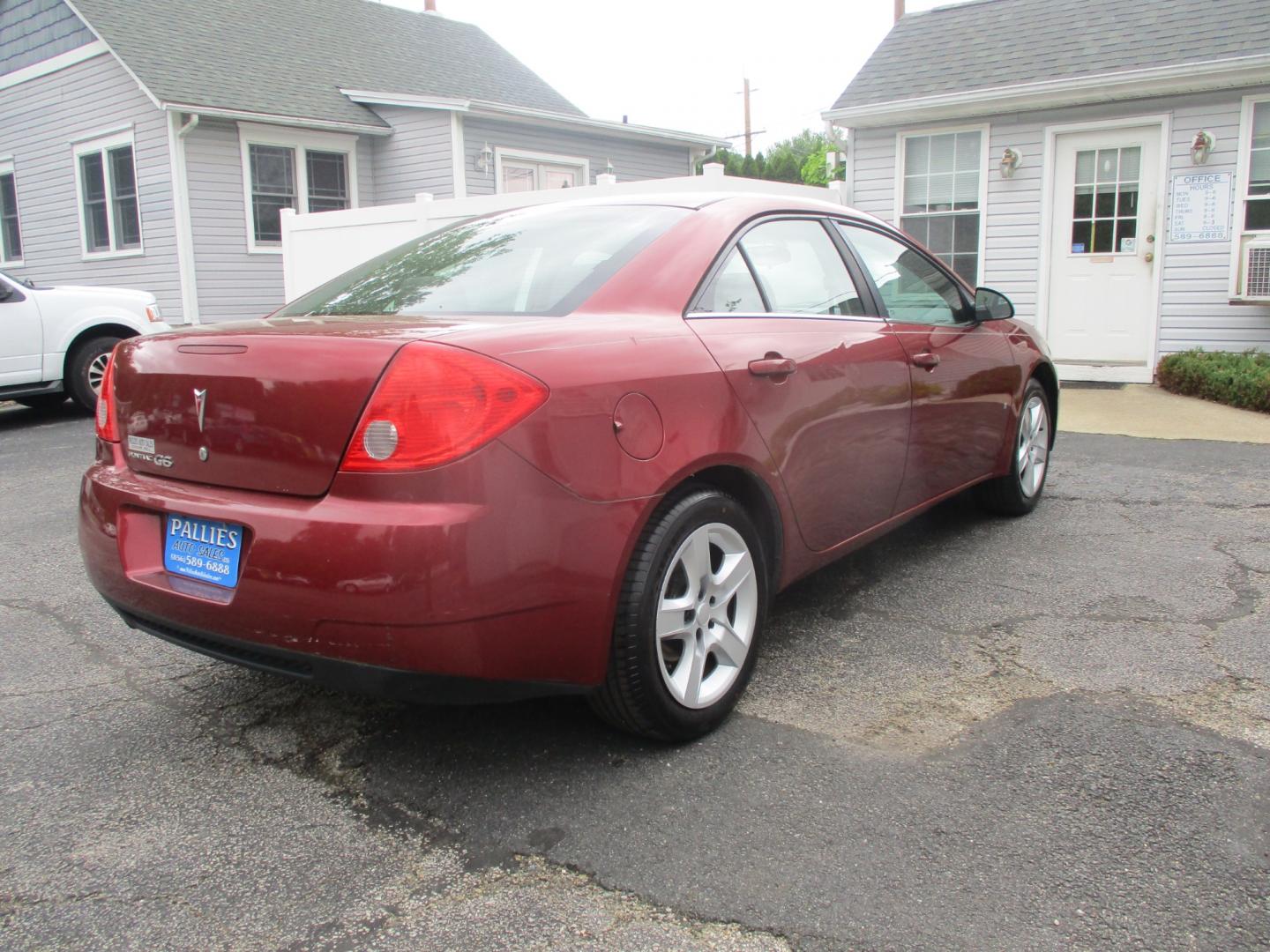 2009 RED Pontiac G6 Sedan (1G2ZJ57B994) with an 2.4L L4 DOHC 16V engine, 4-Speed Automatic transmission, located at 540a Delsea Drive, Sewell, NJ, 08080, (856) 589-6888, 39.752560, -75.111206 - Photo#7